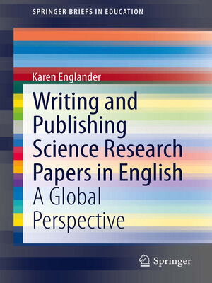 cover image of Writing and Publishing Science Research Papers in English